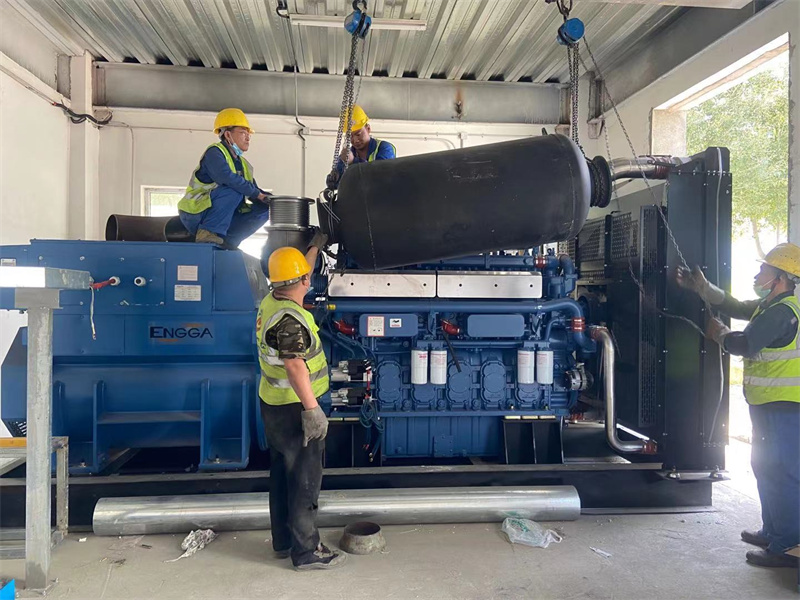 河北建設集團800KW玉柴機組、1800KW玉柴機組